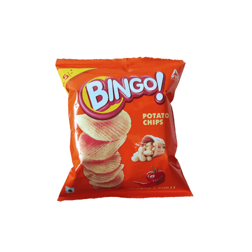 BINGO CHILLI POTATO CHIPS 5/